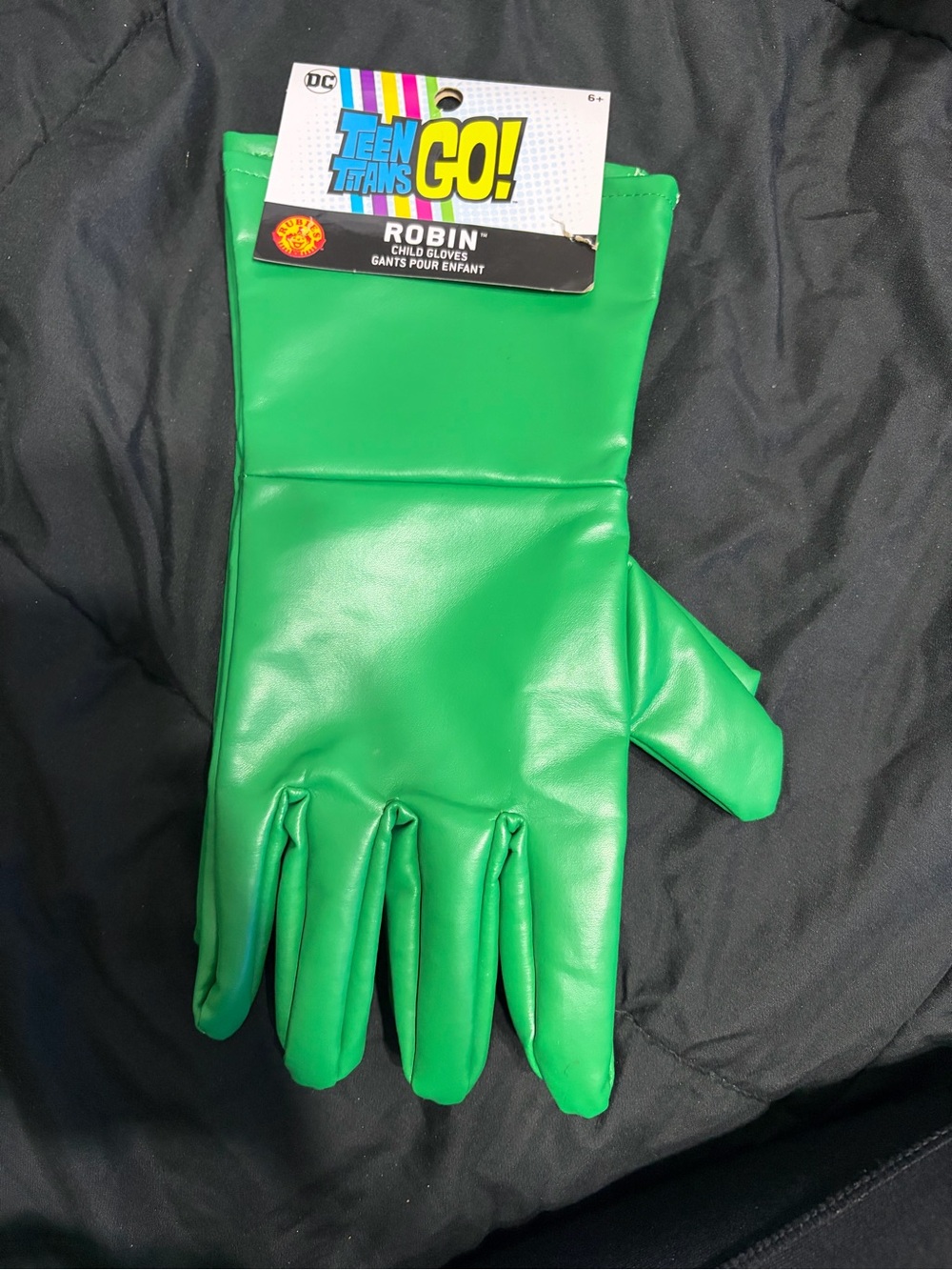 DC Comics Teen Titans GO! Robin Green Child Gloves